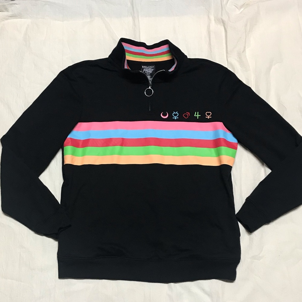 Boxlunch Sailor Moon Anime Halfzip Pullover